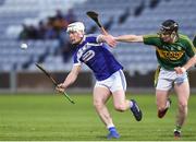 1 April 2017; Ben Conroy of Laois in action against Bryan Murphy of Kerry during the Allianz Hurling League Division 1B Relegation Play-Off match between Laois and Kerry at O'Moore Park, in Portlaoise. Photo by Matt Browne/Sportsfile