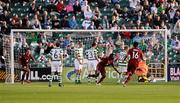 15 September 2011; Obafemi Martins, FC Rubin Kazan, turns to celebrate after scoring his side's first goal. UEFA Europa League, Group A, Matchday 1, Shamrock Rovers v FC Rubin Kazan, Tallaght Stadium, Tallaght, Dublin. Picture credit: Stephen McCarthy / SPORTSFILE