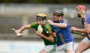 1 April 2017; Shane Witty of Meath in action against George O'Brien of Wicklow during the Allianz Hurling League Division 2B Final match between Meath and Wicklow at Parnell Park, in Dublin. Photo by Daire Brennan/Sportsfile