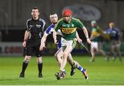 1 April 2017; Patrick Kelly of Kerry in action against Ross King of Laois during the Allianz Hurling League Division 1B Relegation Play-Off match between Laois and Kerry at O'Moore Park, in Portlaoise. Photo by Matt Browne/Sportsfile