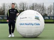 2 April 2017; GAA Healthy Club Ulster Roadshow- inspiring GAA clubs to become hubs for health.  Pictured at the GAA Ulster Healthy Clubs Roadshow is Philly McMahon, Gaelic footballer for Dublin and Ballymun Kickhams. The GAA Healthy Clubs Project (HCP), in partnership with Irish Life and Healthy Ireland, aims to inspire and empower more GAA clubs to support their members and communities in pursuit of better physical, social, and mental wellbeing.  The Ulster Healthy Club Roadshow is the final part of a series of roadshows that took place across the country since January 2017. For more information about the GAA’s HCP visit: www.gaa.ie/community. Follow: @officialgaa or Like: www.facebook.com/officialgaa/    GAA Healthy Club Roadshow - Ulster at Jordanstown Ulster University, in Belfast. Photo by Oliver McVeigh/Sportsfile