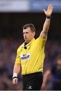 1 April 2017; Referee Nigel Owens during the European Rugby Champions Cup Quarter-Final match between Leinster and Wasps at the Aviva Stadium in Dublin. Photo by Stephen McCarthy/Sportsfile