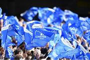 1 April 2017; Leinster supporters during the European Rugby Champions Cup Quarter-Final match between Leinster and Wasps at Aviva Stadium in Dublin. Photo by Ramsey Cardy/Sportsfile