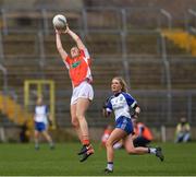 2 April 2017; Caroline O'Hanlon of Armagh in action against Eimear McAnespie of Monaghan during the Lidl Ladies Football National League Round 7 match between Monaghan and Armagh at St. Tiernach's Park in Clones, Co Monaghan. Photo by Ray McManus/Sportsfile