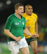 17 September 2011; Brian O'Driscoll, Ireland. 2011 Rugby World Cup, Pool C, Australia v Ireland, Eden Park, Auckland, New Zealand. Picture credit: Brendan Moran / SPORTSFILE