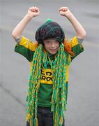 18 September 2011; Sean Collins, aged 6, from Knocknigoshel, Co. Kerry, ahead of the GAA Football All-Ireland Championship Finals, Croke Park, Dublin. Photo by Sportsfile