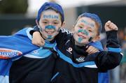 18 September 2011; Brothers Scott, left, aged 7, and Lee, aged 6, from Saggart, Co. Dublin. Supporters at the GAA Football All-Ireland Championship Finals, Croke Park, Dublin. Photo by Sportsfile