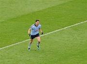 18 September 2011; Bernard Brogan, Dublin, celebrates after scoring a point which levelled the game in the closing stages. GAA Football All-Ireland Senior Championship Final, Kerry v Dublin, Croke Park, Dublin. Picture credit: Dáire Brennan / SPORTSFILE