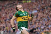 18 September 2011; Darran O'Sullivan, Kerry, reacts to a missed opportunity. GAA Football All-Ireland Senior Championship Final, Kerry v Dublin, Croke Park, Dublin. Picture credit: Stephen McCarthy / SPORTSFILE