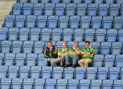 18 September 2011; Dejected Kerry supporters watch the Dublin team during their lap of honour. Supporters at the GAA Football All-Ireland Championship Finals, Croke Park, Dublin. Picture credit: Dáire Brennan / SPORTSFILE