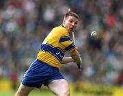 14 April 2002; Jamesie O'Connor of Clare during the Allianz National Hurling League Quarter-Final match between Clare and Limerick at Semple Stadium in Thurles. Photo by Brendan Moran/Sportsfile