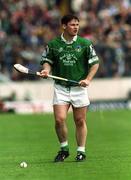 14 April 2002; Barry Foley of Limerick during the Allianz National Hurling League Quarter-Final match between Clare and Limerick at Semple Stadium in Thurles. Photo by Pat Murphy/Sportsfile