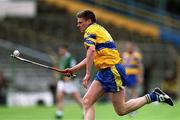14 April 2002; John Reddan of Clare during the Allianz National Hurling League Quarter-Final match between Clare and Limerick at Semple Stadium in Thurles. Photo by Brendan Moran/Sportsfile