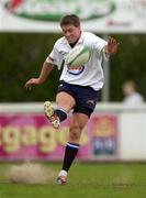 13 April 2002; Ronan O'Gara of Cork Constitution during the AIB All-Ireland League Semi-Final match between Cork Constitution and Garryowen at Temple Hill in Cork. Photo by Brendan Moran/Sportsfile