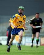 14 April 2002; Thomas Lennon of Roscommon during the Allianz National Hurling League Division 2 Relegation Play-Off match between Carlow and Roscommon at Cusack Park in Mullingar, Westmeath. Photo by Aoife Rice/Sportsfile