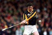 21 April 2002; Kilkenny goalkeeper James McGarry during the Allianz National Hurling League Semi-Final match between Kilkenny and Limerick at Gaelic Grounds in Limerick. Photo by Damien Eagers/Sportsfile
