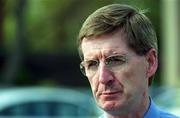 13 April 2002; Dublin County Board Chairman John Bailey on day two of the GAA Annual Congress at the Burlington Hotel in Dublin. Photo by Ray McManus/Sportsfile