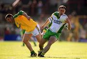 14 April 2002; Ian Twiss of Kerry gets past Mark O'Reilly of Meath during the Allianz National Football League Division 2 Semi-Final match between Meath and Kerry at the Gaelic Grounds in Limerick. Photo by Matt Browne/Sportsfile