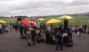 27 April 2002; A general view at Punchestown Racecourse in Naas, Kildare. Photo by Damien Eagers/Sportsfile