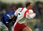 28 April 2002; Gerard Cavlan of Tyrone during the Allianz National Football League Division 1 Final match between Tyrone and Cavan at St Tiernach's Park in Clones, Monaghan. Photo by Damien Eagers/Sportsfile