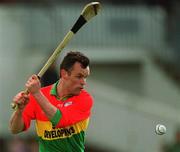 28 April 2002; Johnny Nevin of Carlow during the Guinness Leinster Senior Hurling Championship First Round match between Carlow and Meath at Dr Cullen Park in Carlow. Photo by Ray McManus/Sportsfile