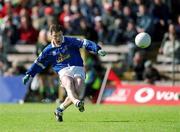 28 April 2002; Finbar O'Reilly of Cavan during the Allianz National Football League Division 1 Final match between Tyrone and Cavan at St Tiernach's Park in Clones, Monaghan. Photo by Damien Eagers/Sportsfile