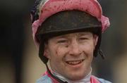 27 April 2002; Jockey David Casey at Punchestown Racecourse in Naas, Kildare. Photo by Damien Eagers/Sportsfile