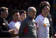 2 April 2017; Tyrone manager Mickey Harte ahead of the Allianz Football League Division 1 Round 7 match between Kerry and Tyrone at Fitzgerald Stadium in Killarney, Co Kerry. Photo by Cody Glenn/Sportsfile