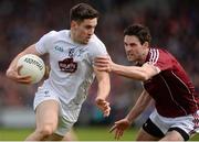 2 April 2017; Ben McCormack of Kildare in action against Johnny Heaney of Galway during the Allianz Football League Division 2 Round 7 match between Galway and Kildare at Pearse Stadium in Galway. Photo by Piaras Ó Mídheach/Sportsfile