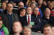 2 April 2017; An Taoiseach Enda Kenny T.D. prior to the Allianz Football League Division 1 Round 7 match between Mayo and Donegal at Elverys MacHale Park in Castlebar, Mayo. Photo by Stephen McCarthy/Sportsfile