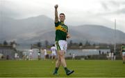 2 April 2017; Stephen O'Brien of Kerry tests the wind during the Allianz Football League Division 1 Round 7 match between Kerry and Tyrone at Fitzgerald Stadium in Killarney, Co Kerry.  Photo by Cody Glenn/Sportsfile