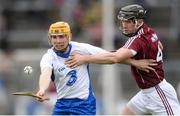2 April 2017; Tommy Ryan of Waterford in action against Aidan Harte of Galway during the Allianz Hurling League Division 1 Quarter-Final match between Galway and Waterford at Pearse Stadium in Galway. Photo by Piaras Ó Mídheach/Sportsfile