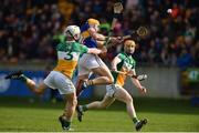 2 April 2017; Seamus Callanan of Tipperary in action against Michael Cleary, left, and Sean Gardiner of Offaly during the Allianz Hurling League Division 1 Quarter-Final match between Offaly and Tipperary at O'Connor Park in Tullamore, Co Offaly. Photo by David Maher/Sportsfile