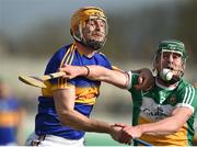 2 April 2017; Seamus Callanaan of Tipperary in action against Paddy Rigney of Offaly during the Allianz Hurling League Division 1 Quarter-Final match between Offaly and Tipperary at O'Connor Park in Tullamore, Co Offaly. Photo by David Maher/Sportsfile