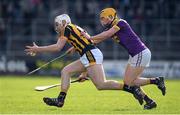 2 April 2017; Liam Blanchfield of Kilkenny in action against Damien Reck of Wexford during the Allianz Hurling League Division 1 Quarter-Final match between Kilkenny and Wexford at Nowlan Park in Kilkenny. Photo by Brendan Moran/Sportsfile