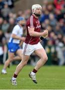 2 April 2017; Joe Canning of Galway celebrates scoring his side's second goal from a penalty during the Allianz Hurling League Division 1 Quarter-Final match between Galway and Waterford at Pearse Stadium in Galway. Photo by Piaras Ó Mídheach/Sportsfile