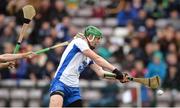 2 April 2017; Tom Devine of Waterford scores his side's first goal during the Allianz Hurling League Division 1 Quarter-Final match between Galway and Waterford at Pearse Stadium in Galway. Photo by Piaras Ó Mídheach/Sportsfile