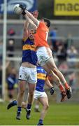 2 April 2017; Rory Grugan of Armagh in action against George Hannigan of Tipperary during the Allianz Football League Division 3 Round 7 match between Armagh and Tipperary at the Athletic Grounds in Armagh. Photo by Oliver McVeigh/Sportsfile