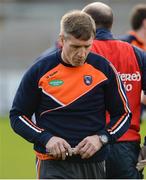 2 April 2017; Armagh manager Kieran McGeeney after the Allianz Football League Division 3 Round 7 match between Armagh and Tipperary at the Athletic Grounds in Armagh. Photo by Oliver McVeigh/Sportsfile