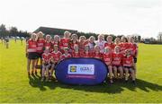 2 April 2017; St. Angela’s Ursuline Convent SS panel ahead of the Lidl All Ireland PPS Junior B Championship Final match between Mercy, Ballymahon and St. Angela’s Ursuline Convent SS at Clane in Co Kildare. Photo by Daire Brennan/Sportsfile