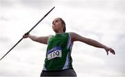 2 April 2017; Laura Dolan of Ferbane AC, Co Offaly, competing in the Women's 600g Javelin during the Irish Life Health National Spring Throws Competition at the AIT International Arena in Athlone, Co Westmeath. Photo by Sam Barnes/Sportsfile