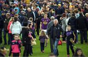 2 April 2017; Aidan Nolan of Wexford, centre, leaves the pitch after the Allianz Hurling League Division 1 Quarter-Final match between Kilkenny and Wexford at Nowlan Park in Kilkenny. Photo by Brendan Moran/Sportsfile