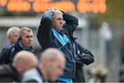 2 April 2017; Dublin manager Ger Cunningham reacts during the second half of the Allianz Hurling League Division 1 Relegation Play-Off match between Clare and Dublin at Cusack Park in Ennis, Co Clare. Photo by Diarmuid Greene/Sportsfile