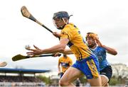 2 April 2017; David McInerney of Clare in action against Eamon Dillon of Dublin during the Allianz Hurling League Division 1 Relegation Play-Off match between Clare and Dublin at Cusack Park in Ennis, Co Clare. Photo by Diarmuid Greene/Sportsfile