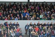 2 April 2017; A section of the 7276 supporters in attendance at Cusack Park for the Allianz Hurling League Division 1 Relegation Play-Off match between Clare and Dublin at Cusack Park in Ennis, Co Clare. Photo by Diarmuid Greene/Sportsfile