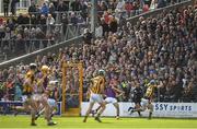 2 April 2017; A large crowd watch the Allianz Hurling League Division 1 Quarter-Final match between Kilkenny and Wexford at Nowlan Park in Kilkenny. Photo by Brendan Moran/Sportsfile