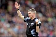 2 April 2017; Referee Barry Kelly during the Allianz Hurling League Division 1 Quarter-Final match between Galway and Waterford at Pearse Stadium in Galway. Photo by Piaras Ó Mídheach/Sportsfile