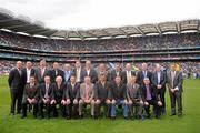 18 September 2011; The Kerry 1986 Jubilee team. GAA Football All-Ireland Championship Finals, Croke Park, Dublin. Picture credit: Stephen McCarthy / SPORTSFILE