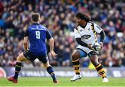 1 April 2017; Ashley Johnson of Wasps during the European Rugby Champions Cup Quarter-Final match between Leinster and Wasps at Aviva Stadium in Dublin. Photo by Ramsey Cardy/Sportsfile