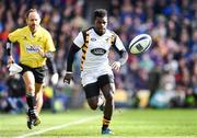 1 April 2017; Christian Wade of Wasps during the European Rugby Champions Cup Quarter-Final match between Leinster and Wasps at Aviva Stadium in Dublin. Photo by Ramsey Cardy/Sportsfile